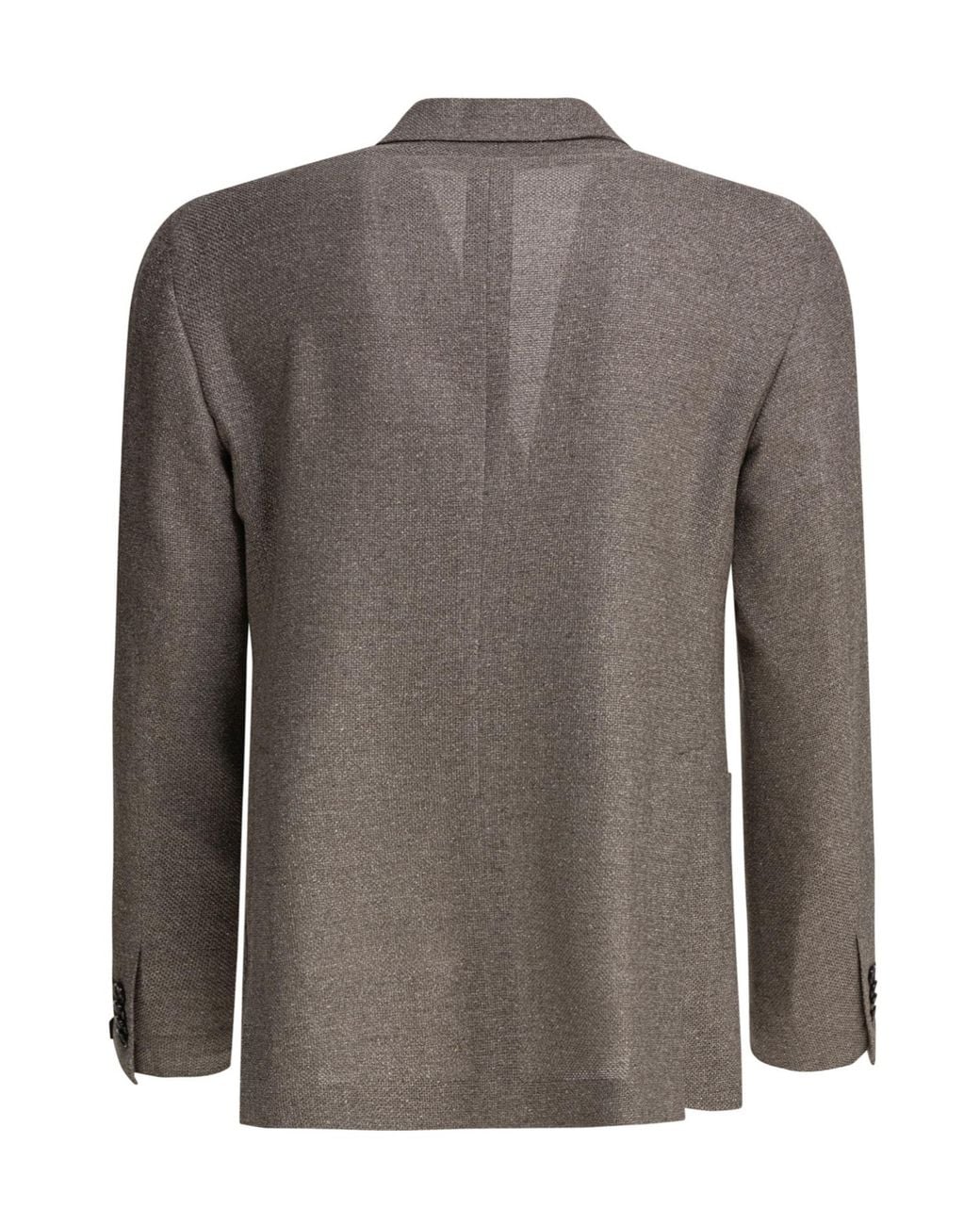 Tagliatore Brown Double -Breasted Blazer for men