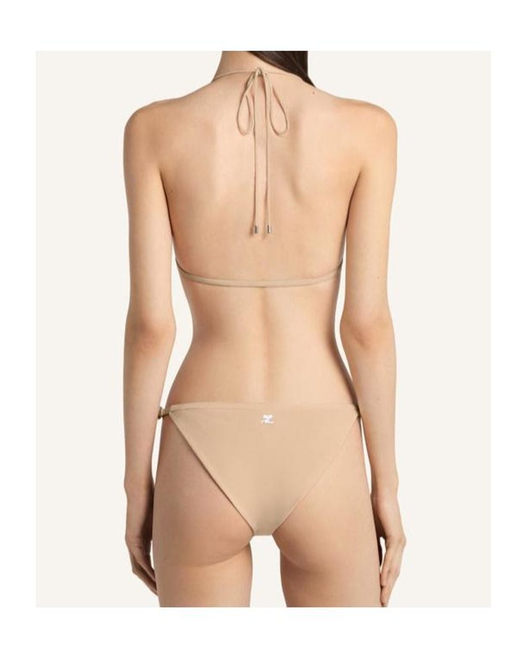 Courreges White Courrèges Buckle Bikini
