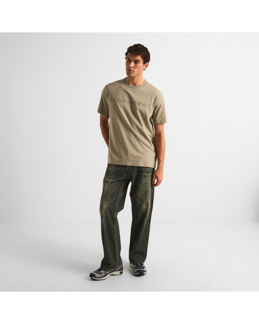 Canada Goose Multicolor Cotton T-Shirt for men