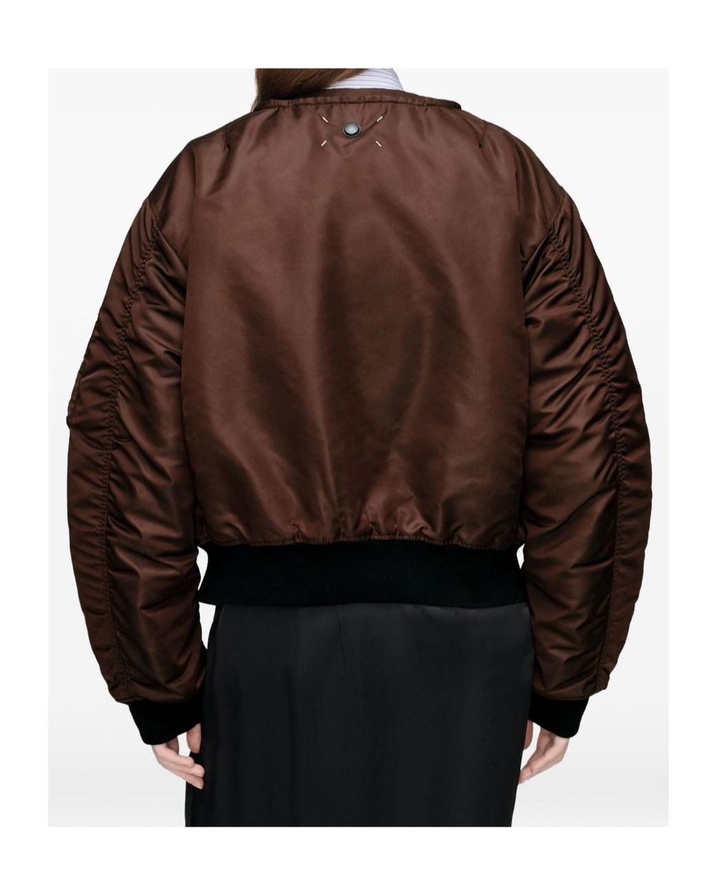 Maison Margiela Brown Giubbotto Reversibile
