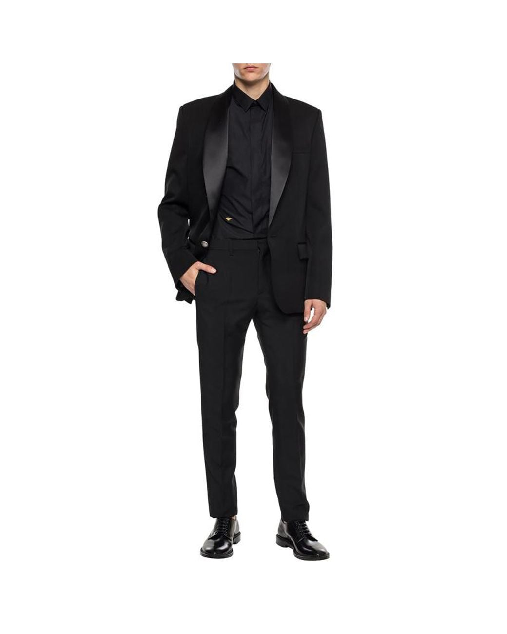 Dior Blue Homme Bee Embroidered Shirt for men