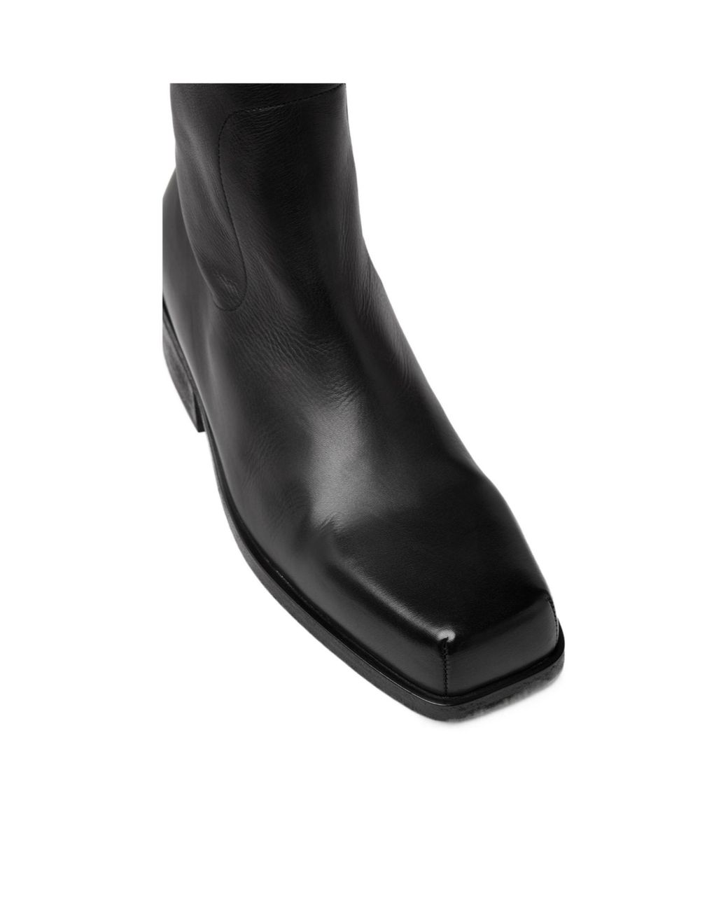 Marsèll Black Cassello Ankle Boots for men