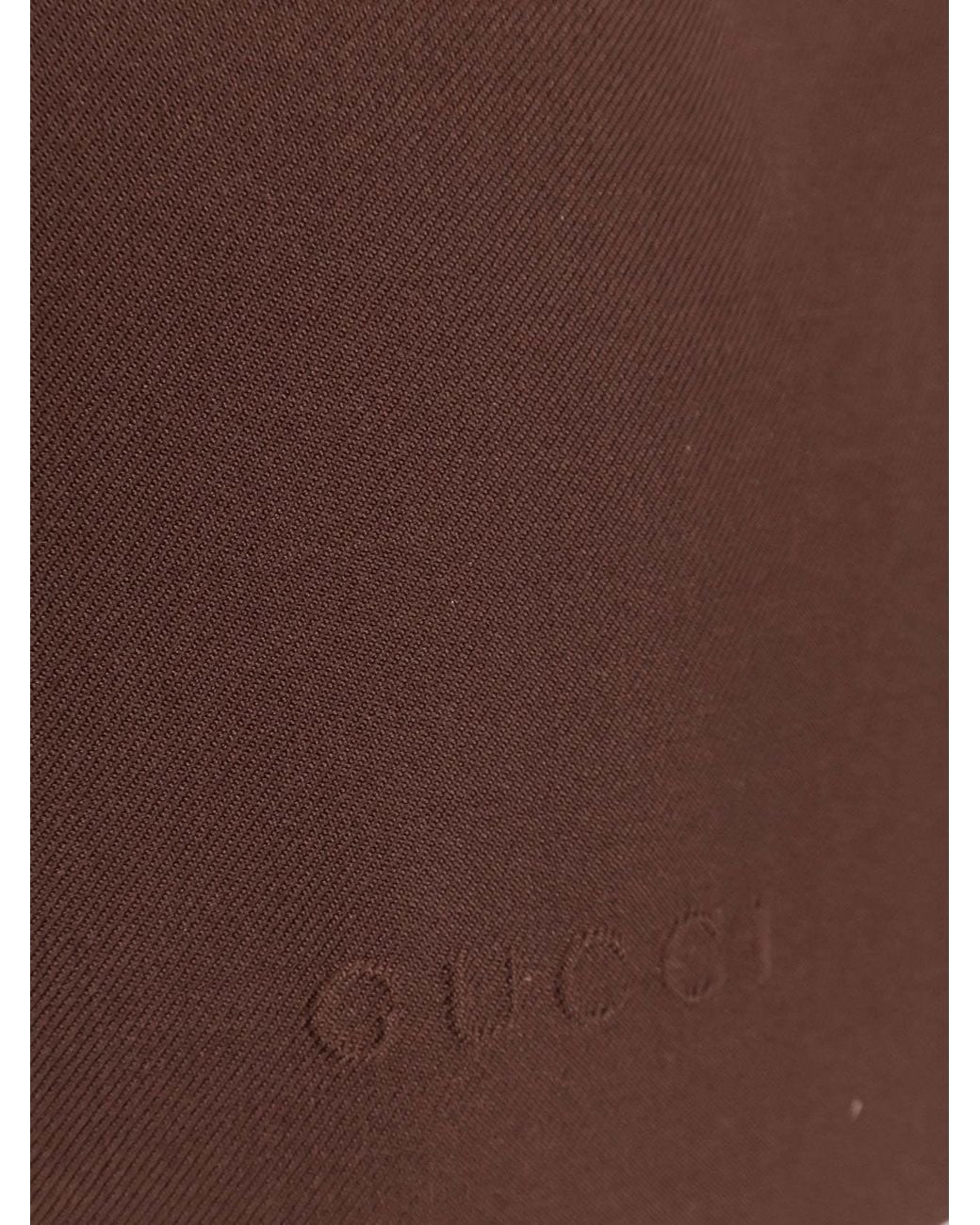 Gucci Brown グッチ プリーツディテール ショーツ for men