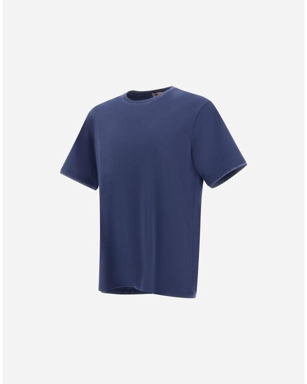 Herno Blue Logo T-Shirt for men