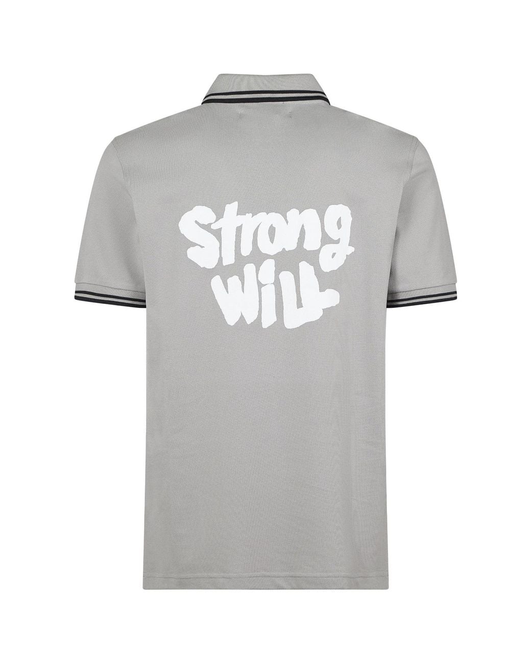 Comme des Garçons Gray Short-Sleeved Polo Shirt for men