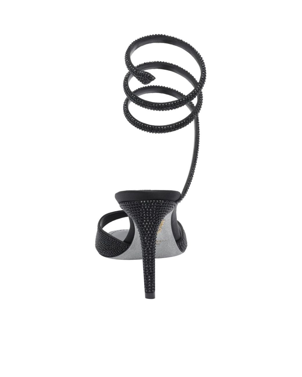 Rene Caovilla Black René Caovilla Embellished Sandals