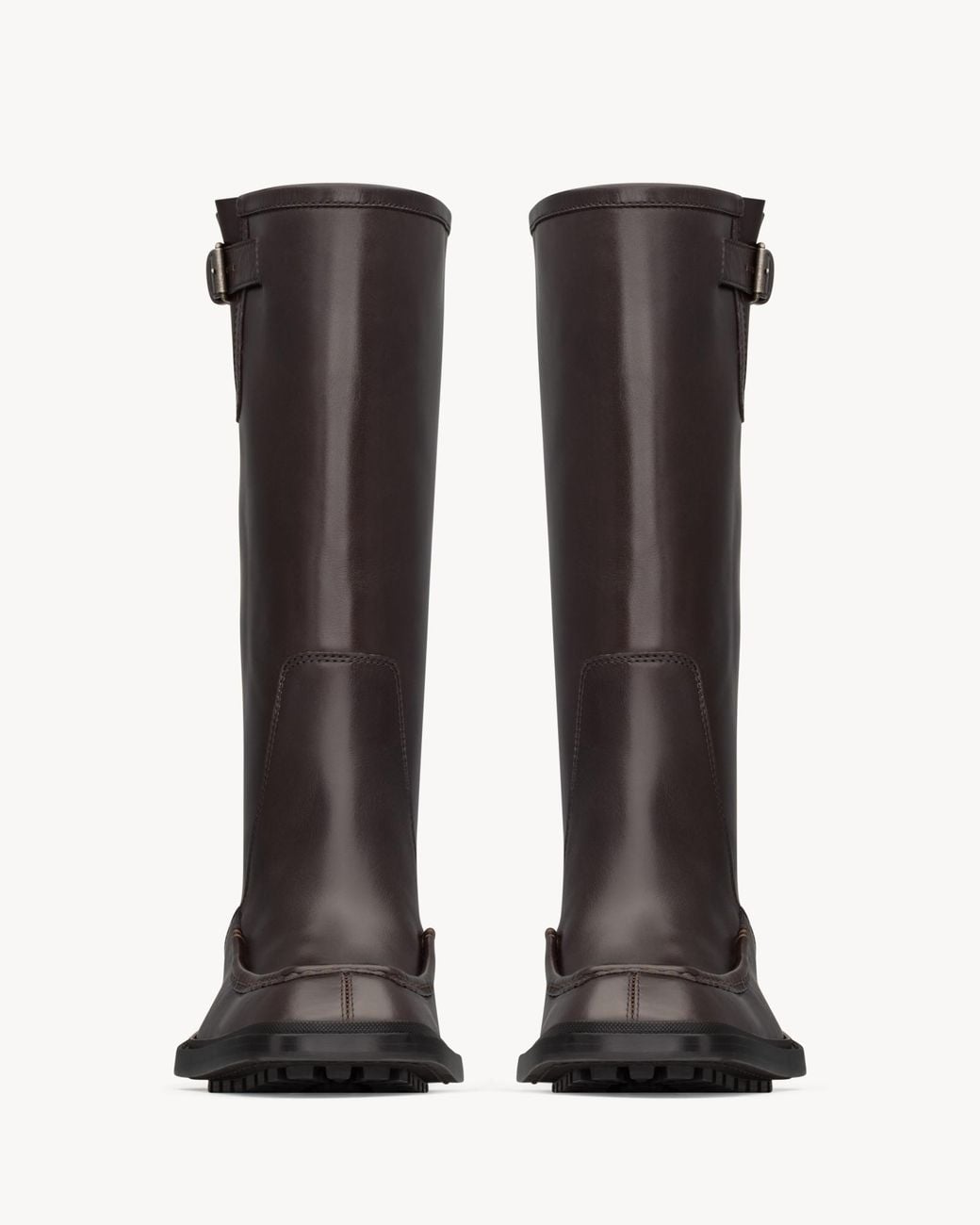 St. Joe Boot Saint Laurent Joe Buckle Boots in Brown for Men | Lyst