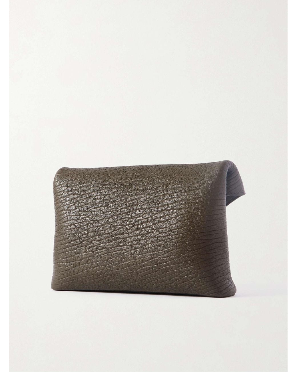 Saint Laurent Brown Cassandre Shoulder Bag
