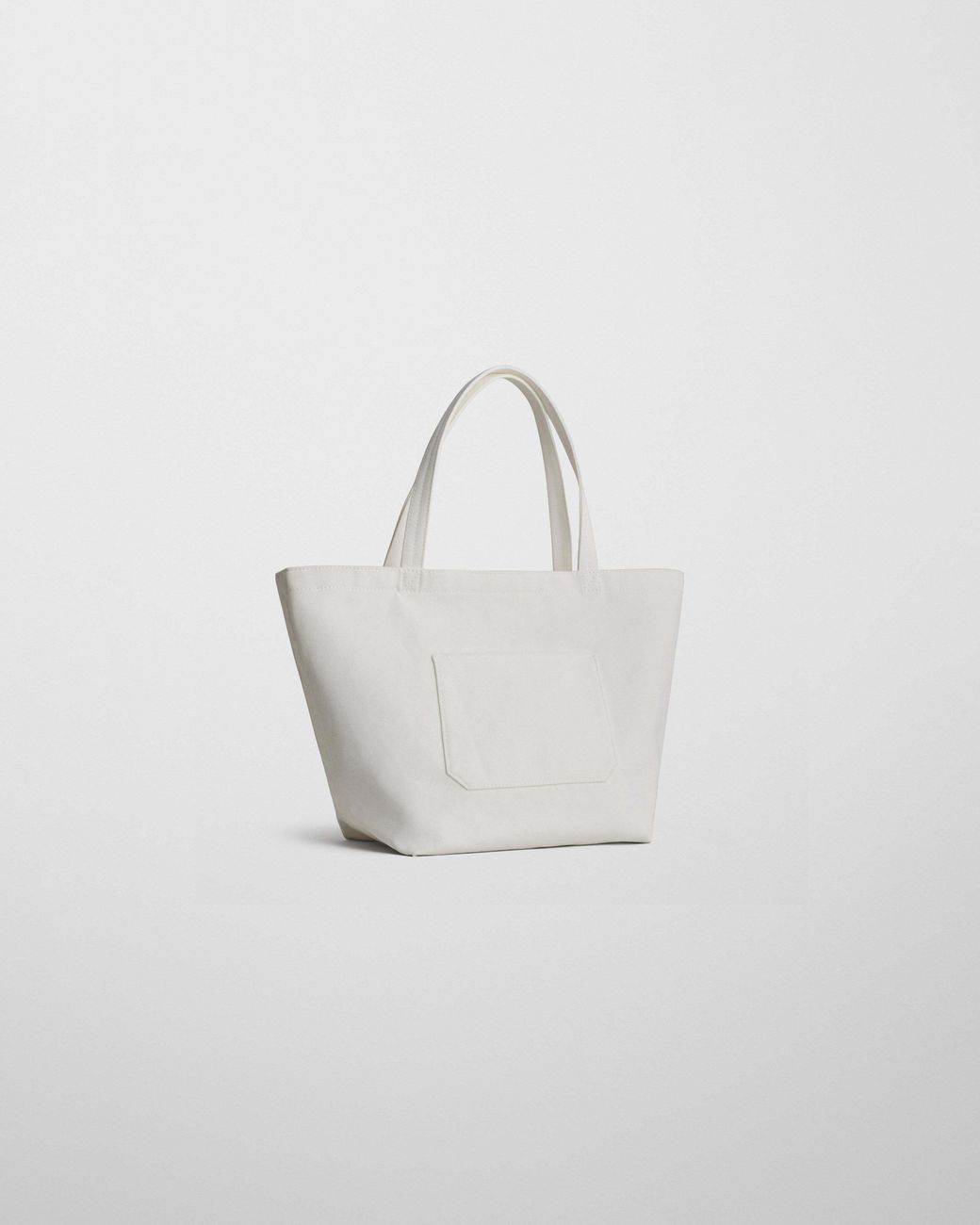 Phoebe Philo White Canvas Tote Bag