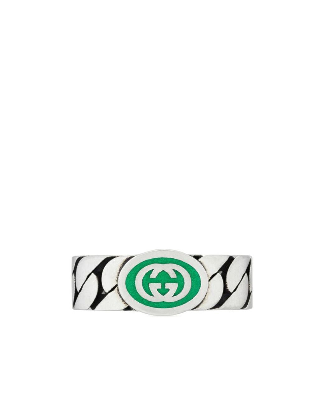 Gucci Metallic Interlocking G Ring