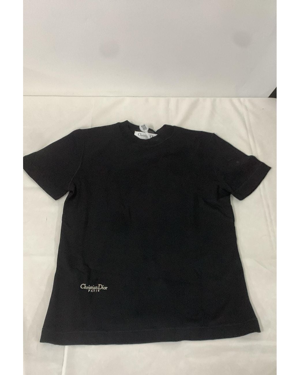 Dior Black Short-Sleeved Sweater