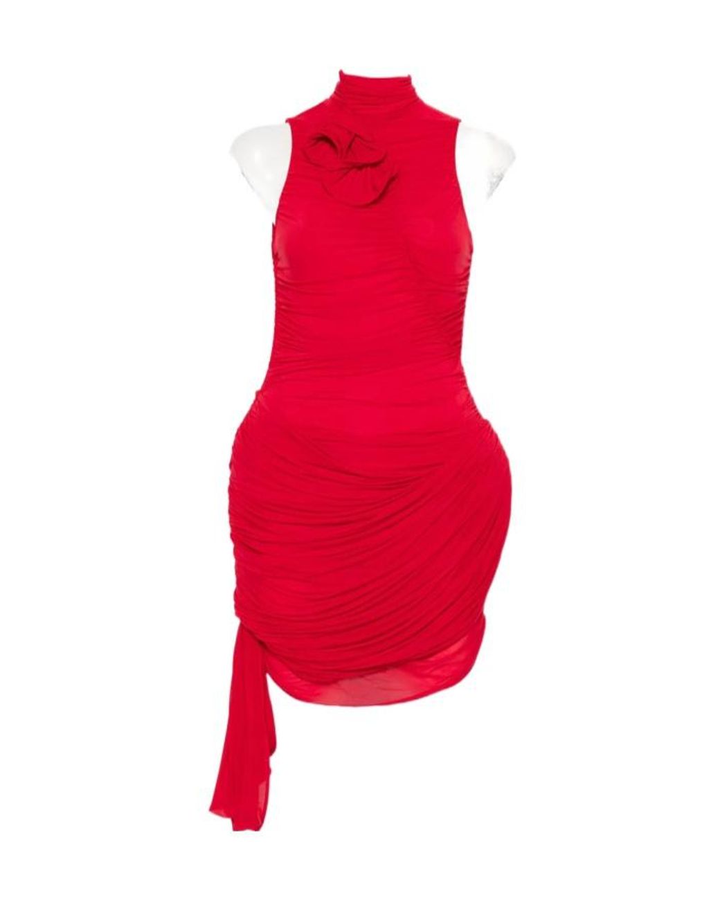 Magda Butrym Red Sleeveless Dress