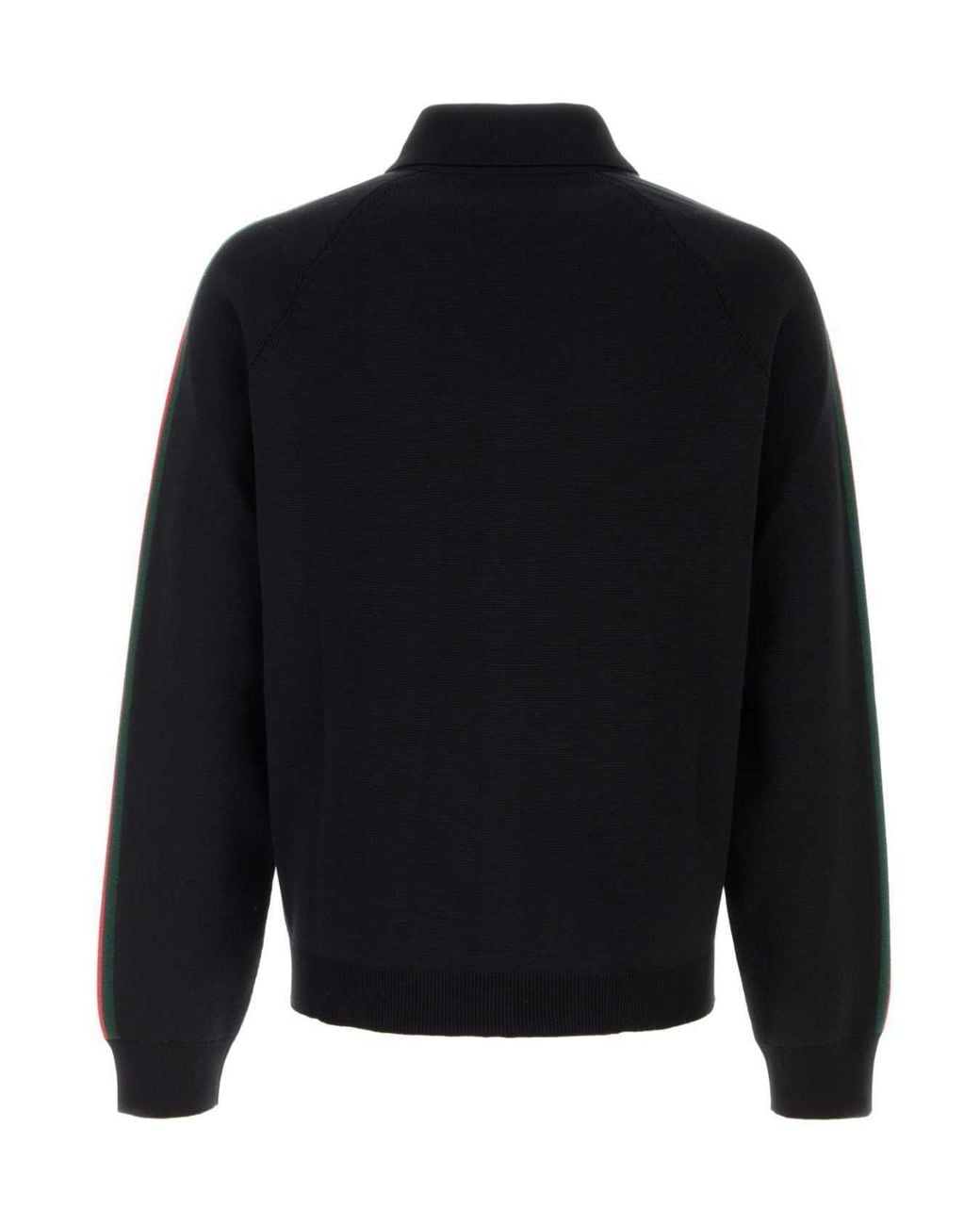 Gucci Black Knit Web Cardigan for men