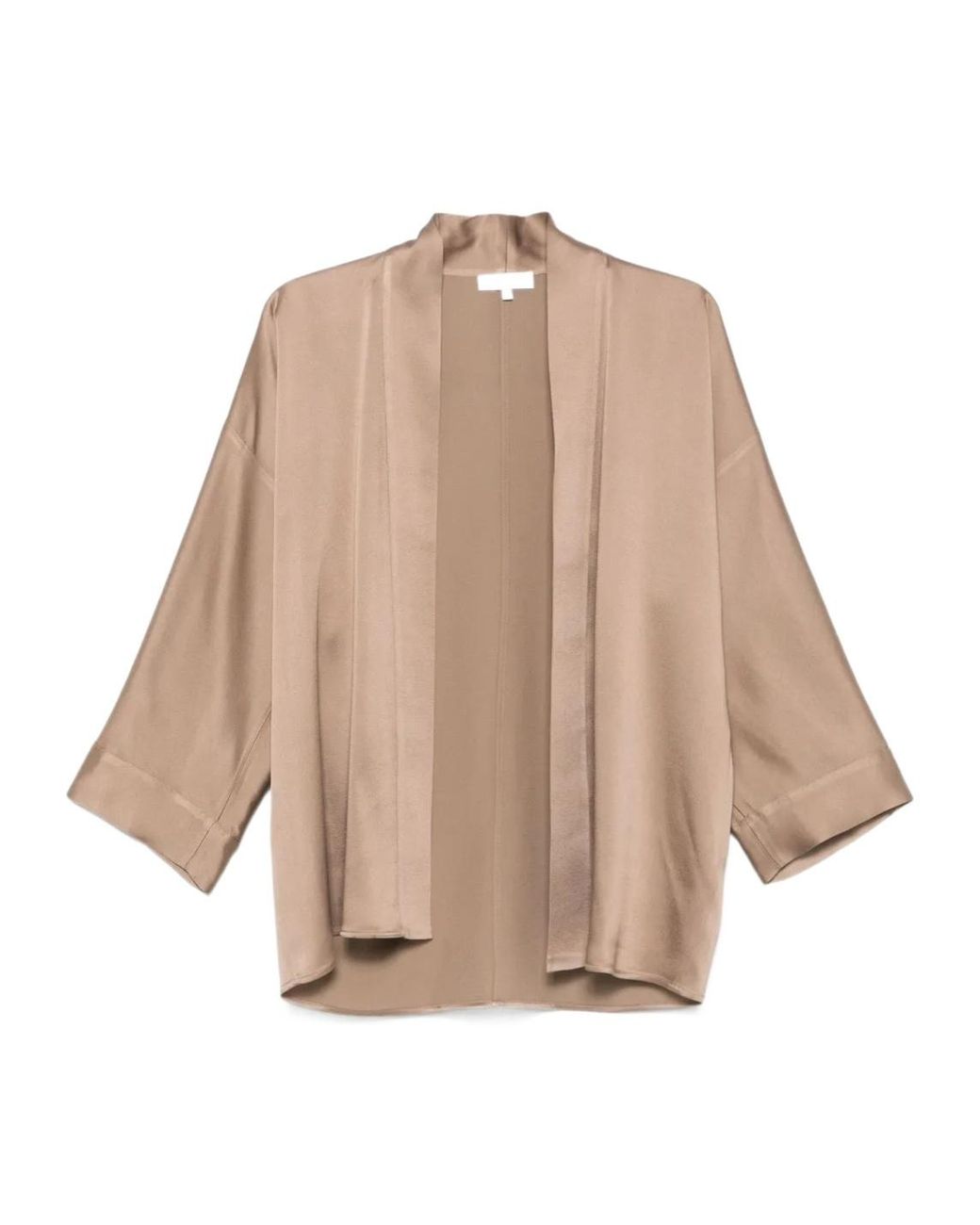 Antonelli Natural Belted Long-Sleeve Shirt