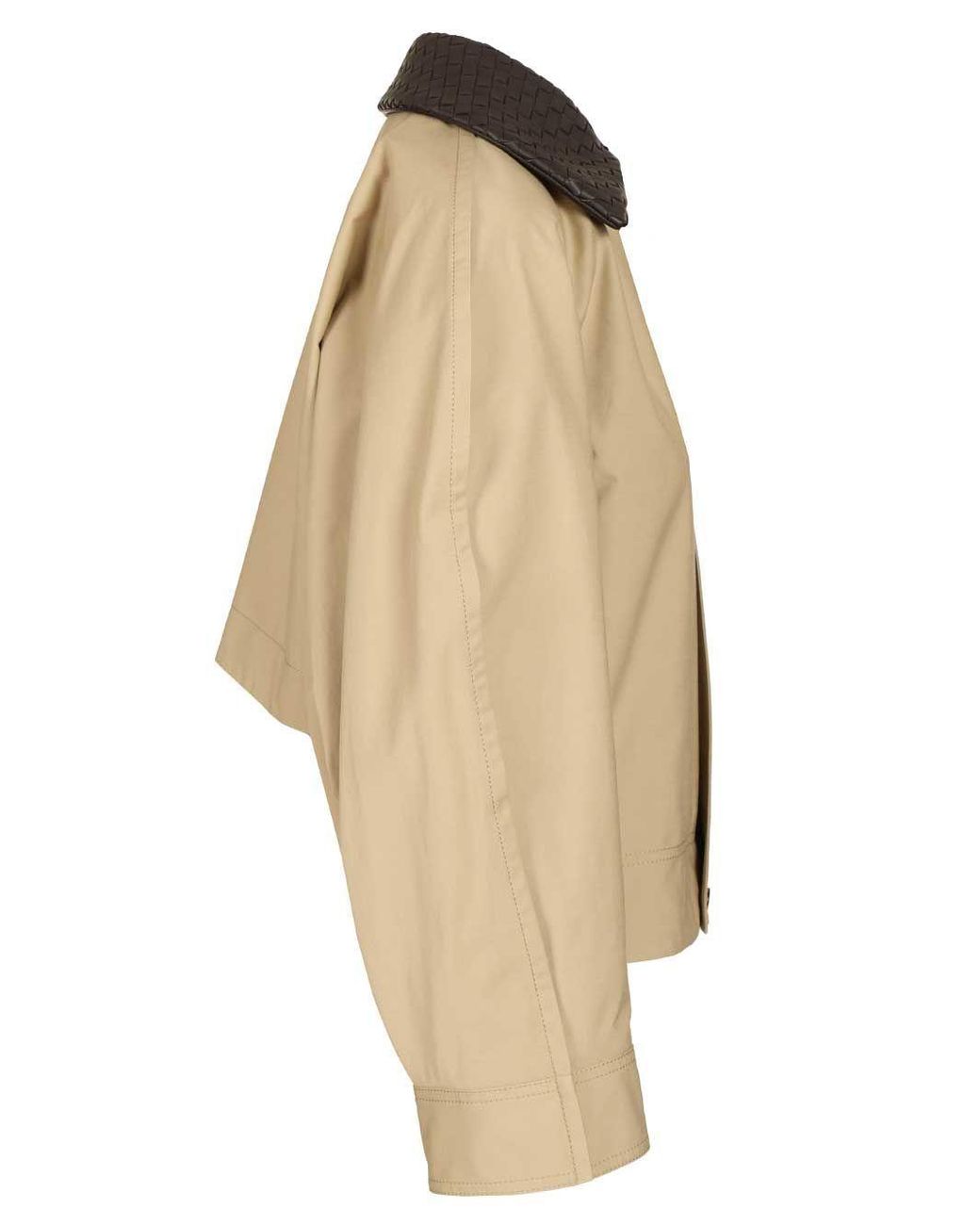 Bottega Veneta Green Relaxed Fit Lightweight Jacket