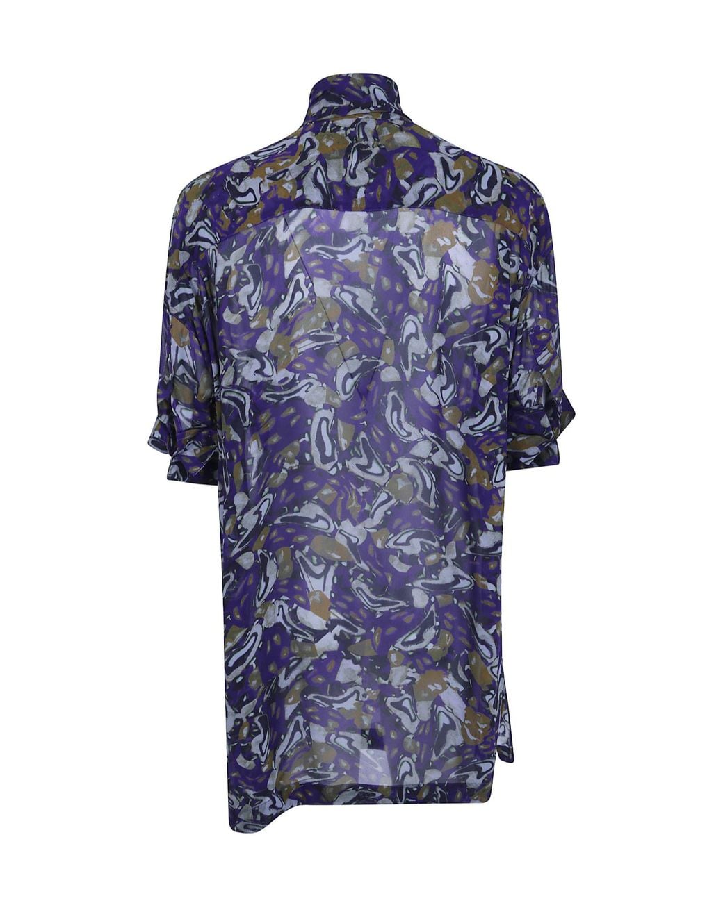 Dries Van Noten Blue Printed Tunic