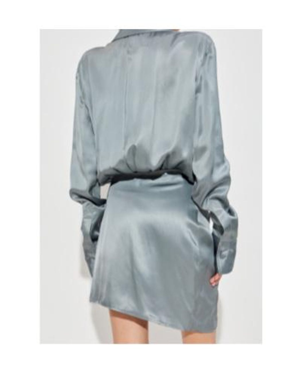 The Attico Blue The Mini Dress