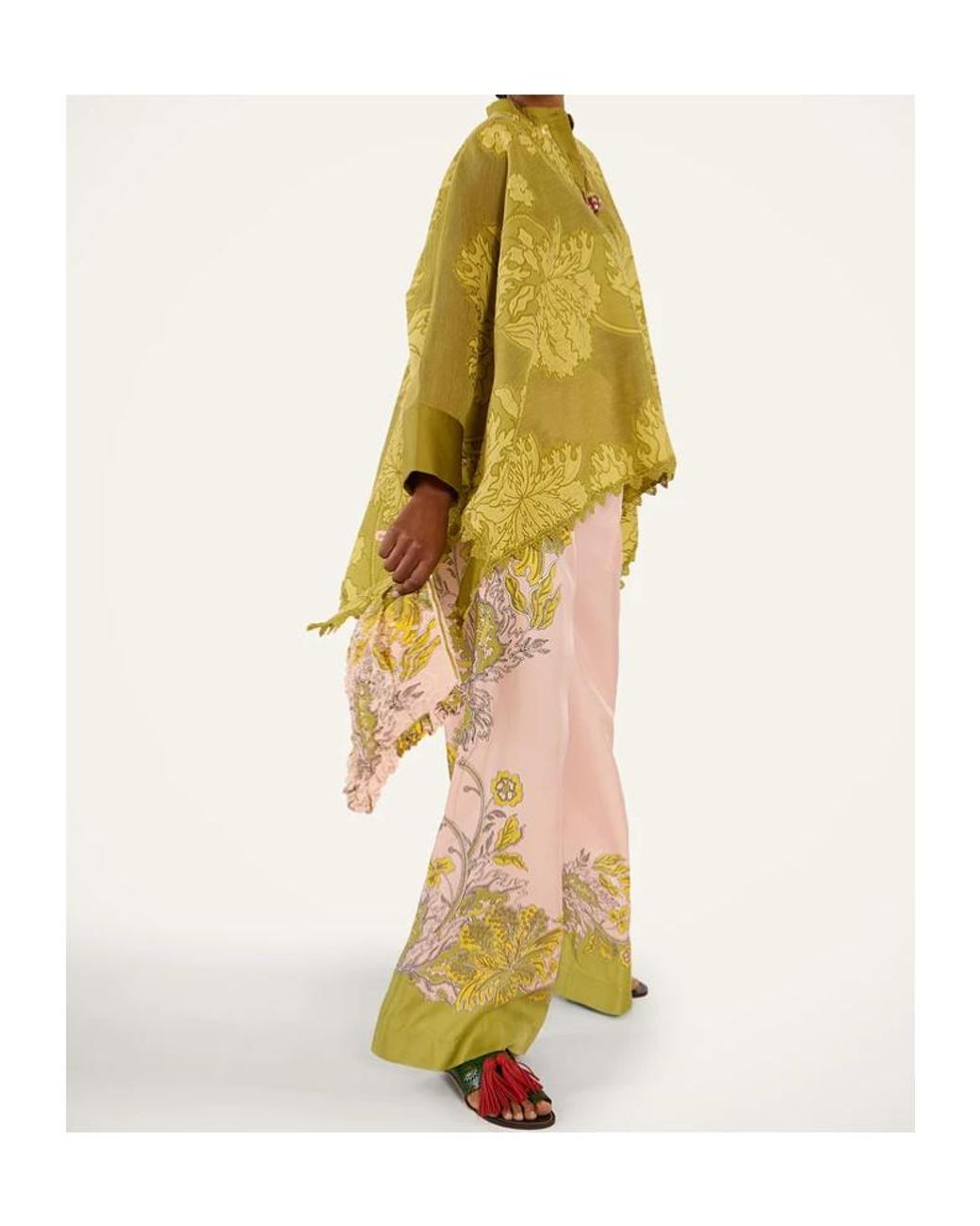 LaDoubleJ Pink La Doublej Printed Palazzo Pants