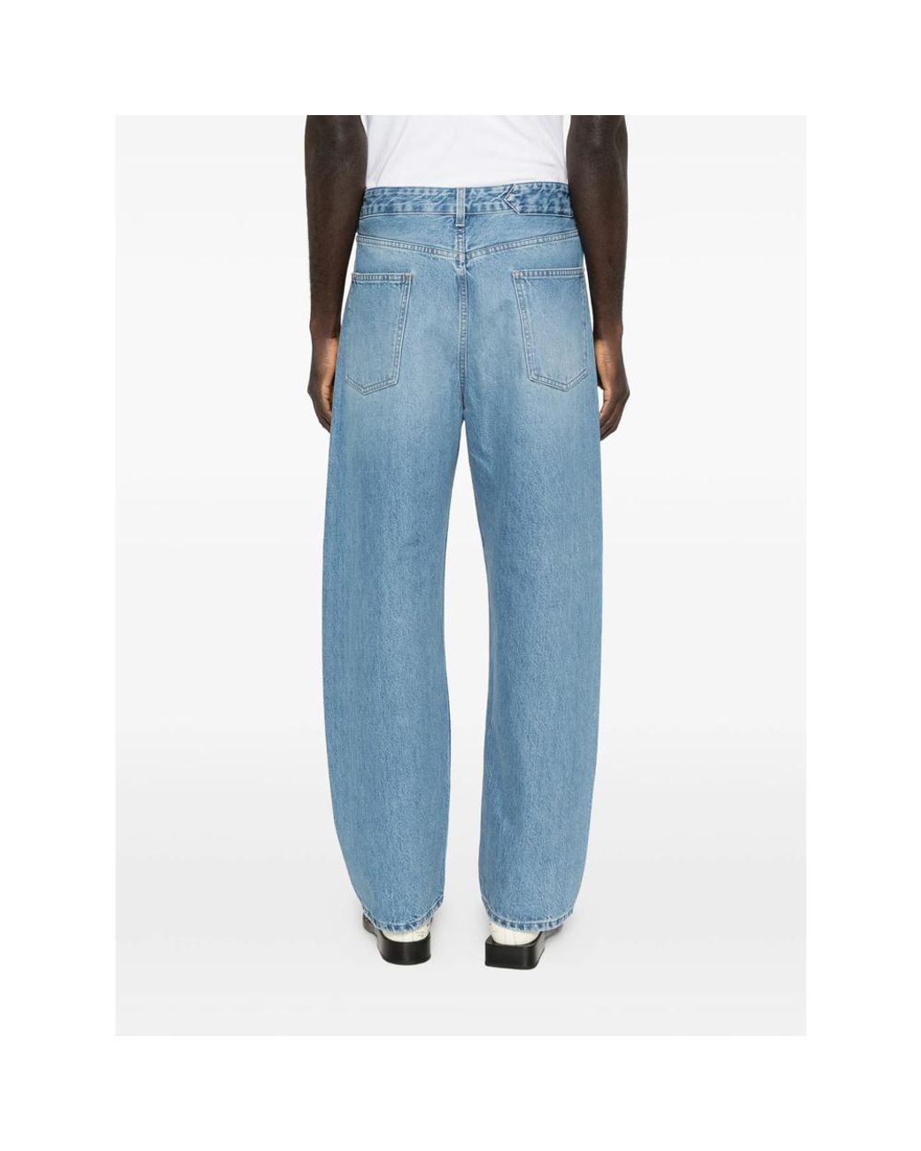 Jacquemus Blue The Mirada De-Nîmes Curved Leg Jeans for men