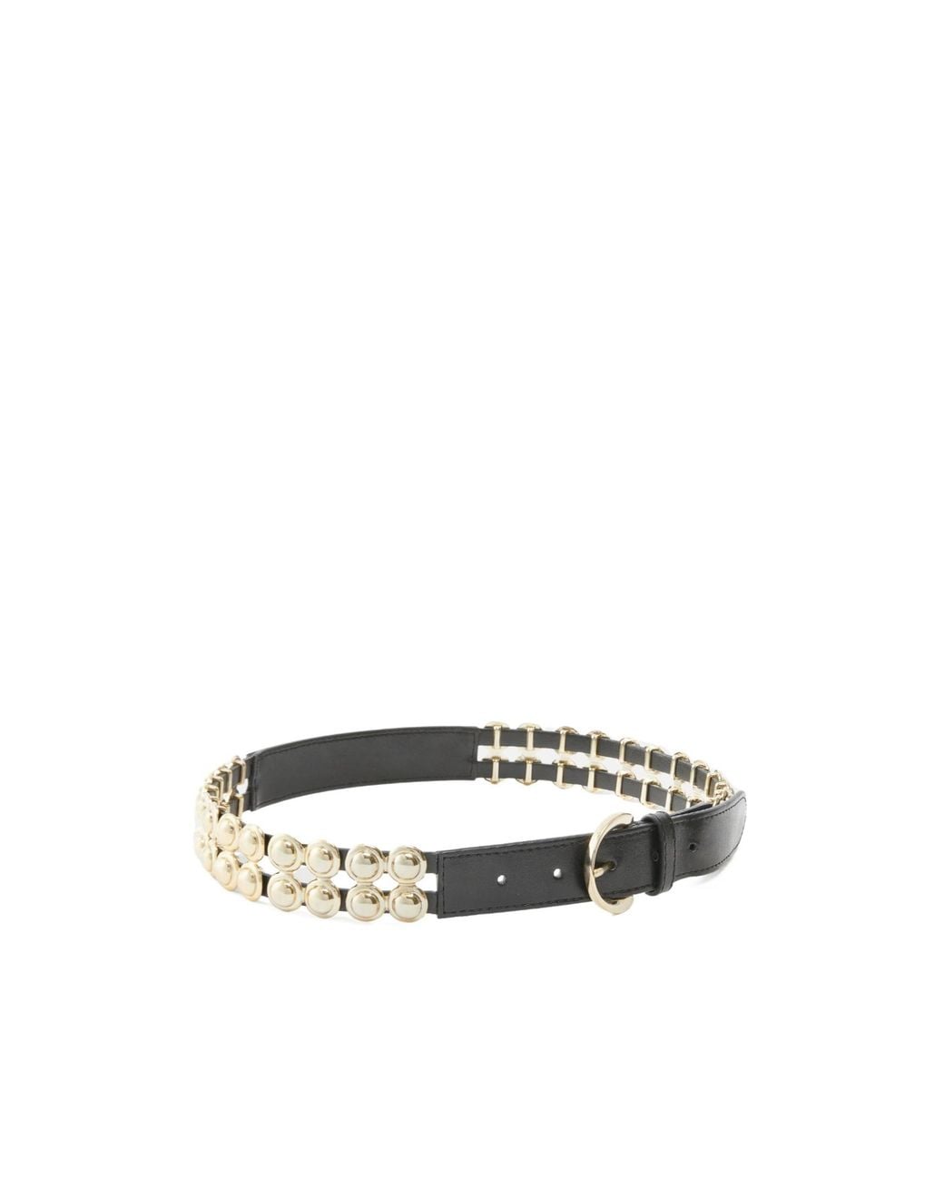 Pinko White Adjustable Waist Belt