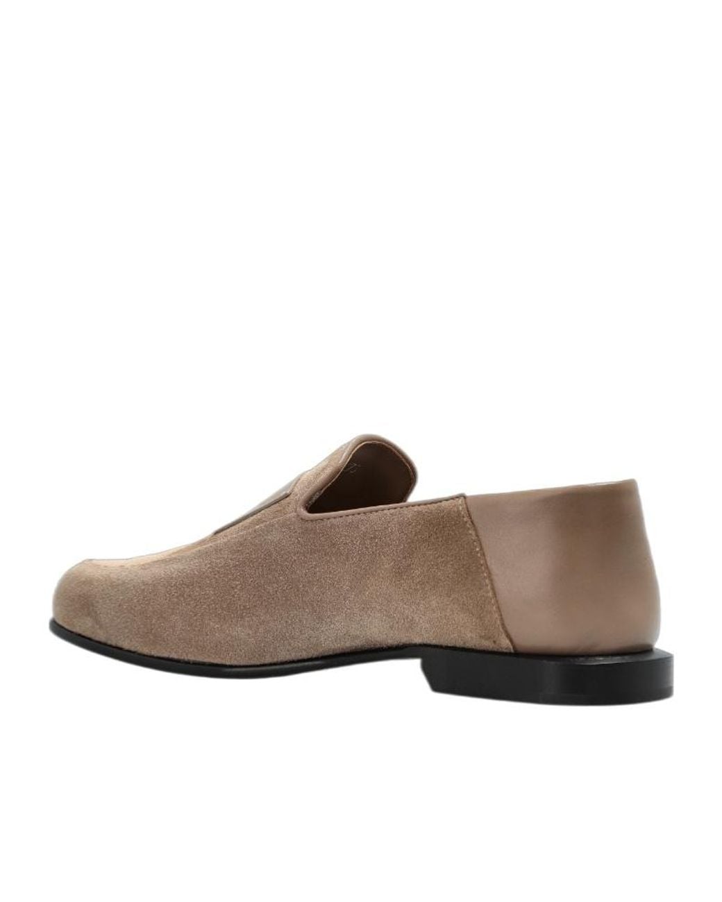 Givenchy Brown Label Slip-On Loafers