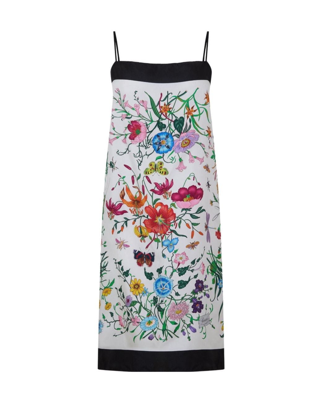 Gucci Red Butterflyprint Dress