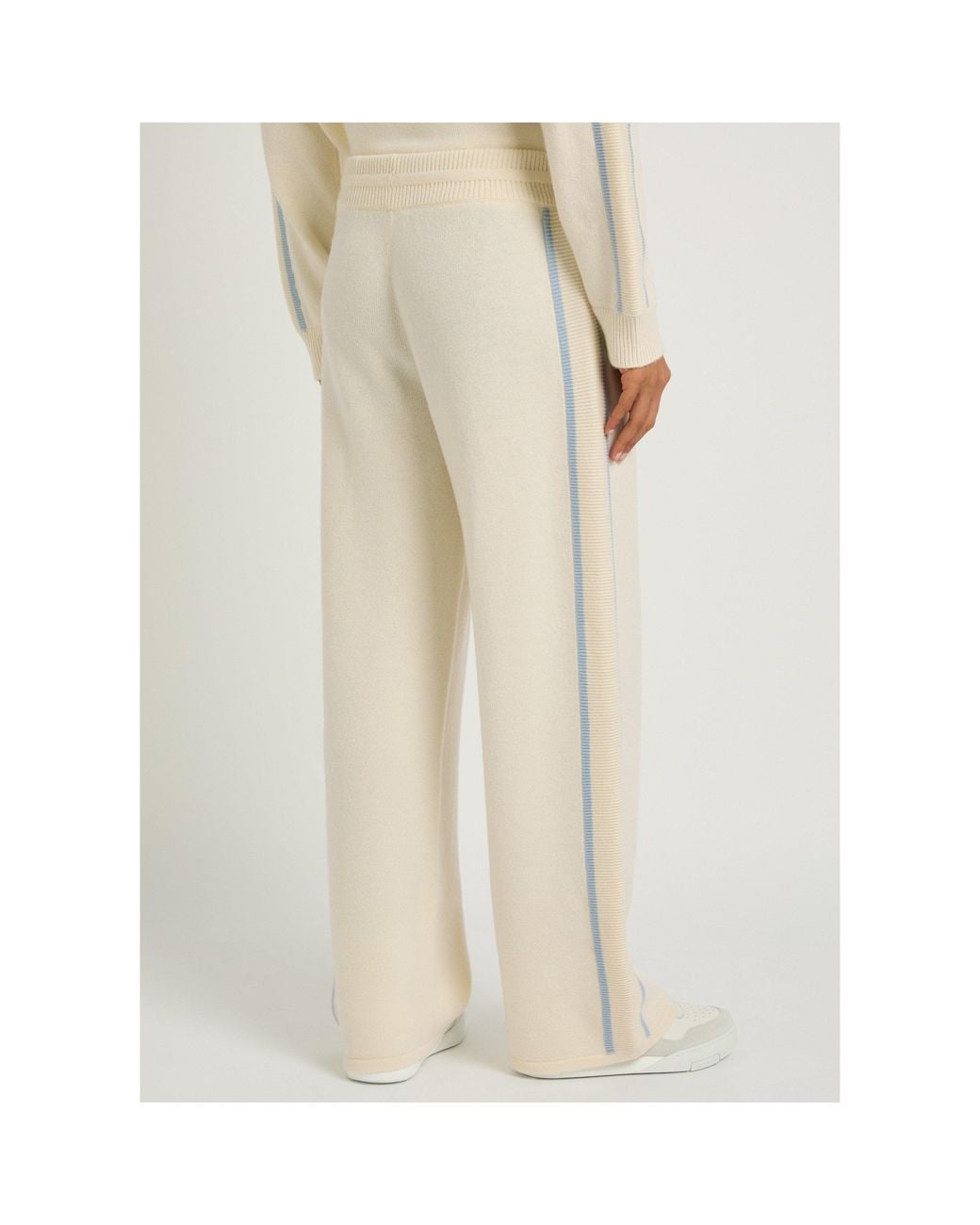 Casablanca White Straight-Leg Casual Sweatpants for men