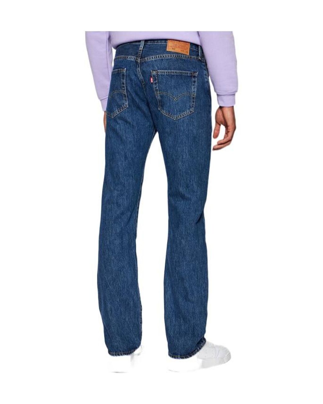 Levi's Blue Straight-Leg Jeans for men