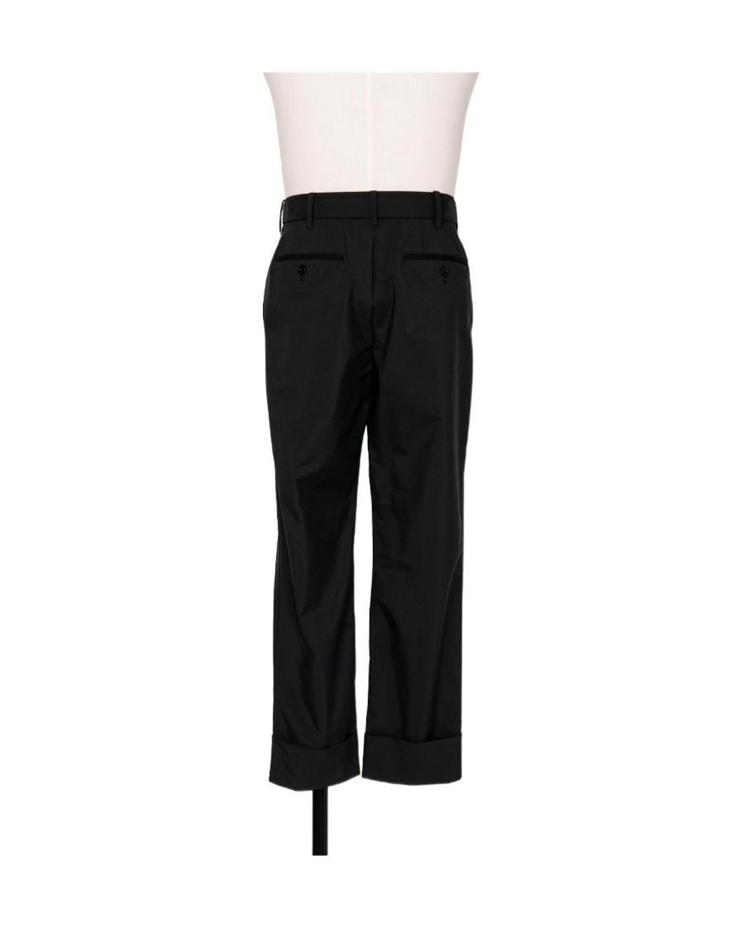 Sacai Blue Logo Casual Pants for men
