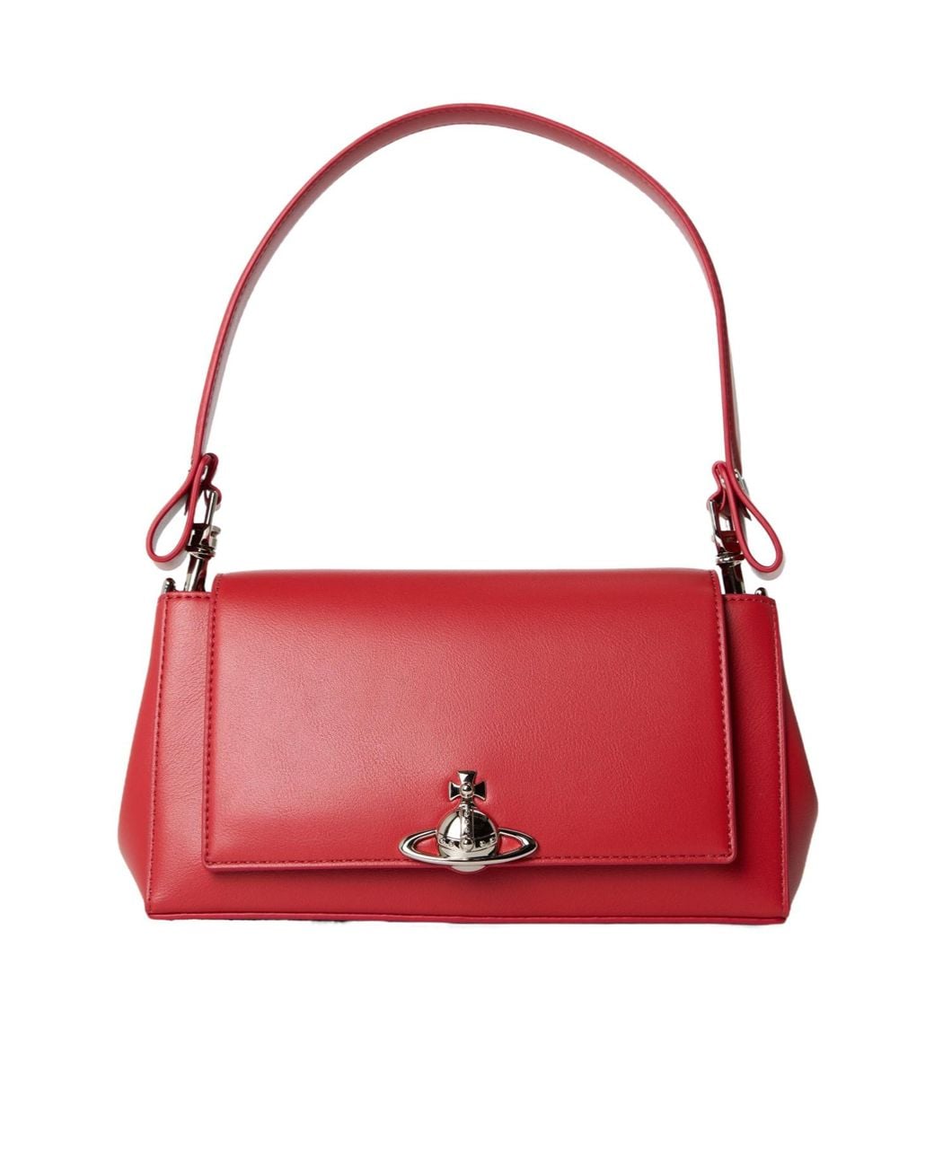 Vivienne Westwood Red Practical Shoulder Bag