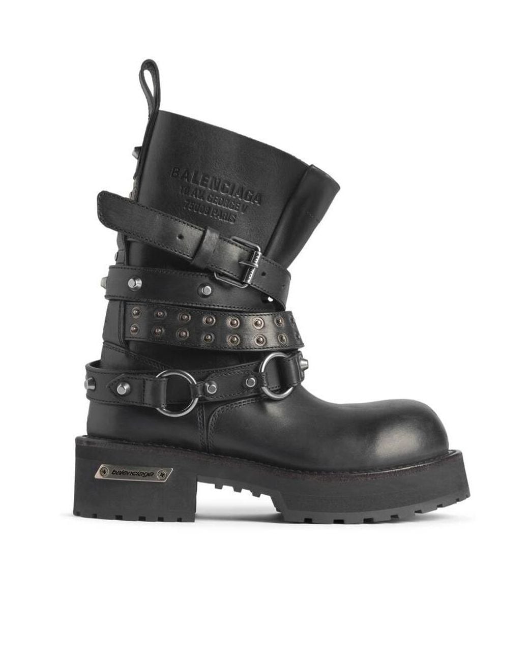 Balenciaga Black Venom City Bootie