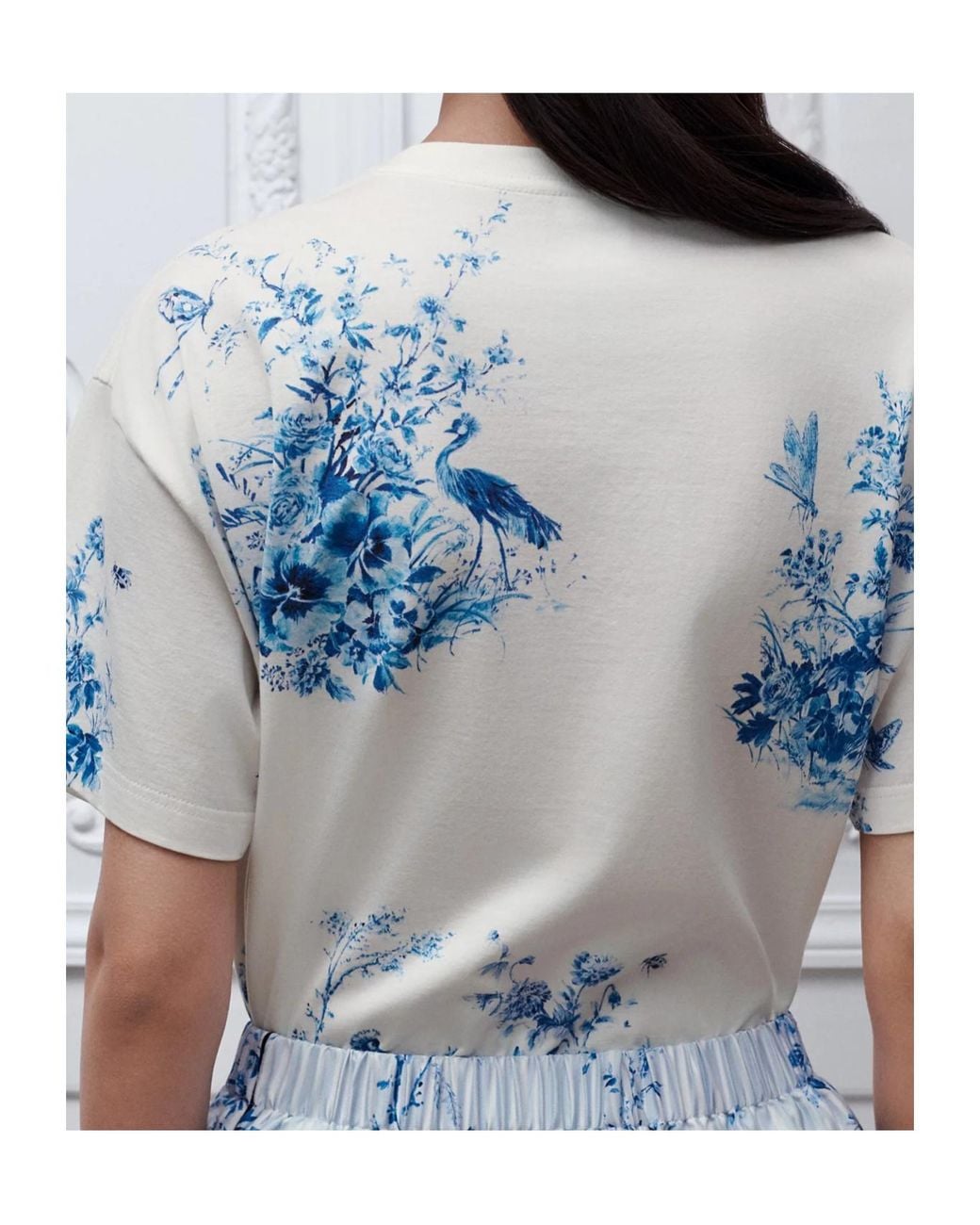 Dior Blue Iviera Oversized T-Shirt