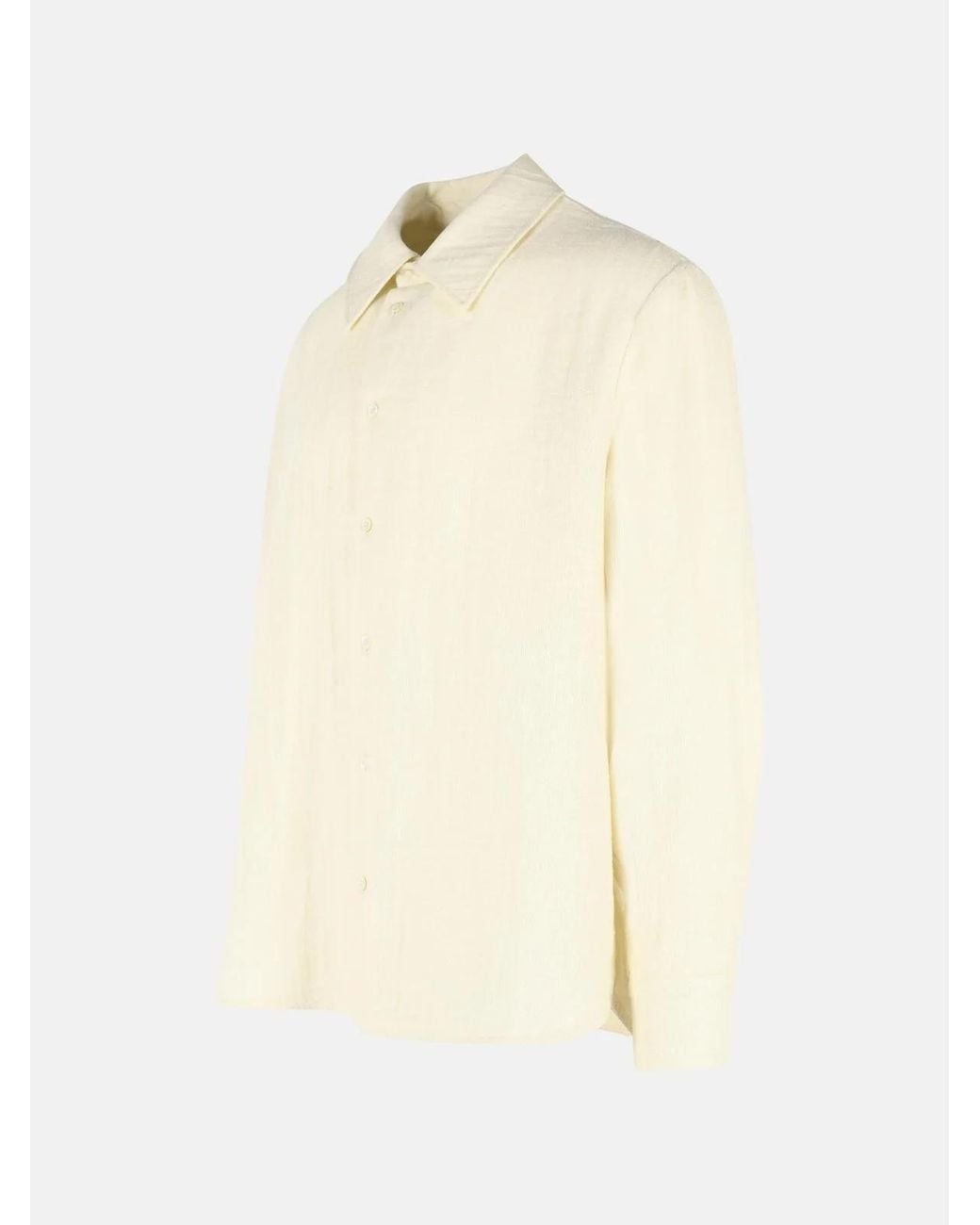 Séfr Natural Wes Wide-Collar Shirt for men