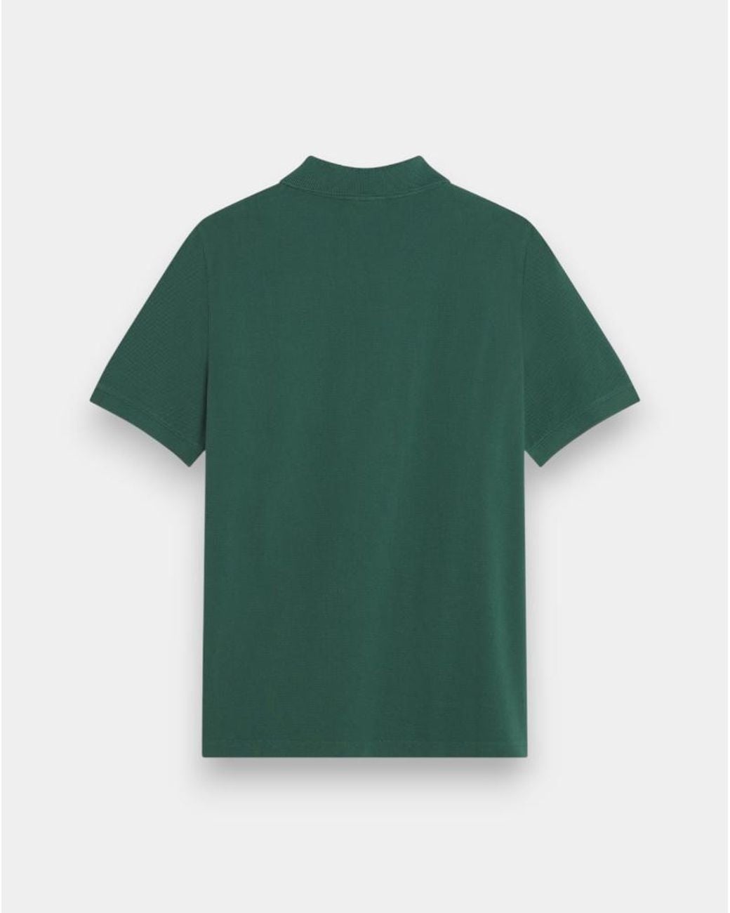 Maison Kitsuné Green Maison Kitsuné Fox Head Regular Polo Shirt for men