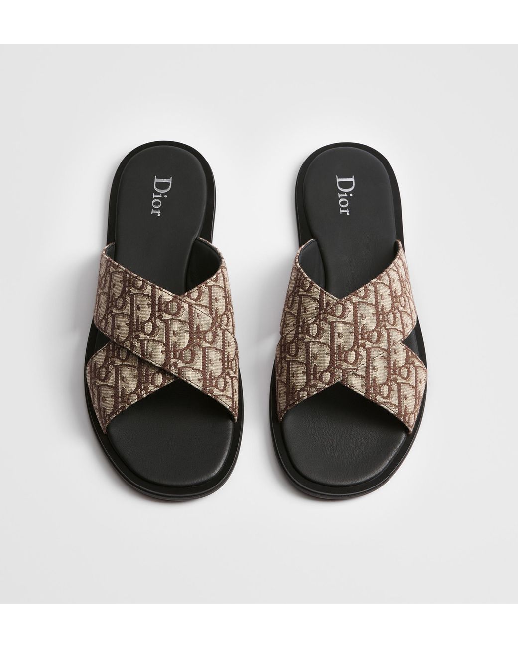 Dior Brown Rivage Sandal for men