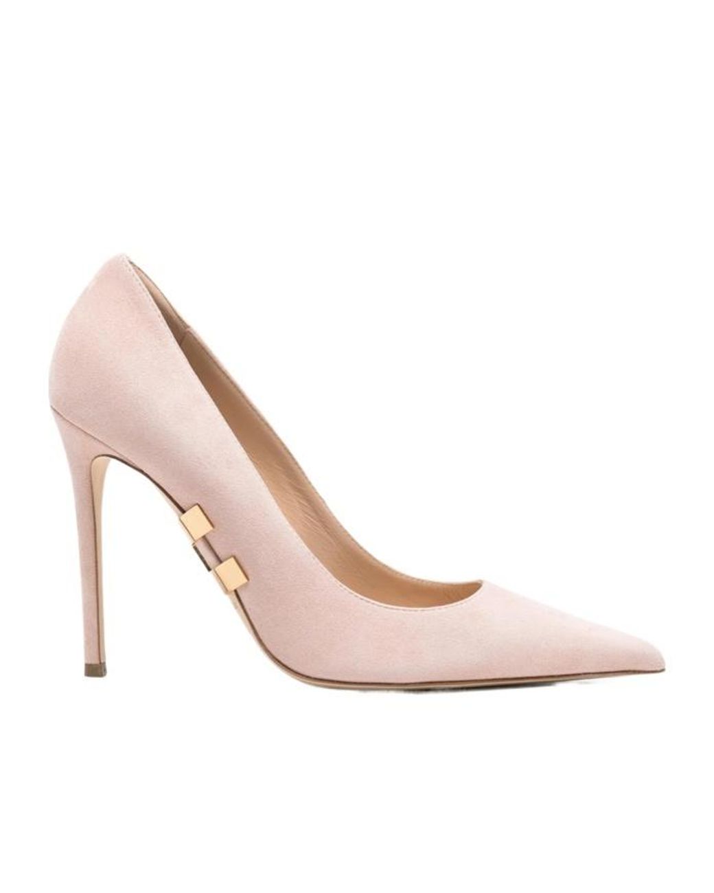 Elisabetta Franchi Pink Pointed-Toe High Heels