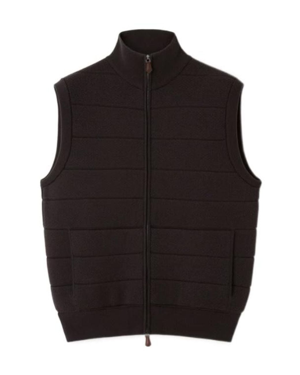 Loro Piana Black The Gift Of Kings Vest for men