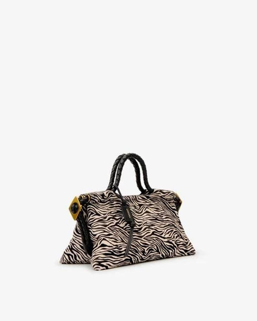 Isabel Marant Black Print Handbag