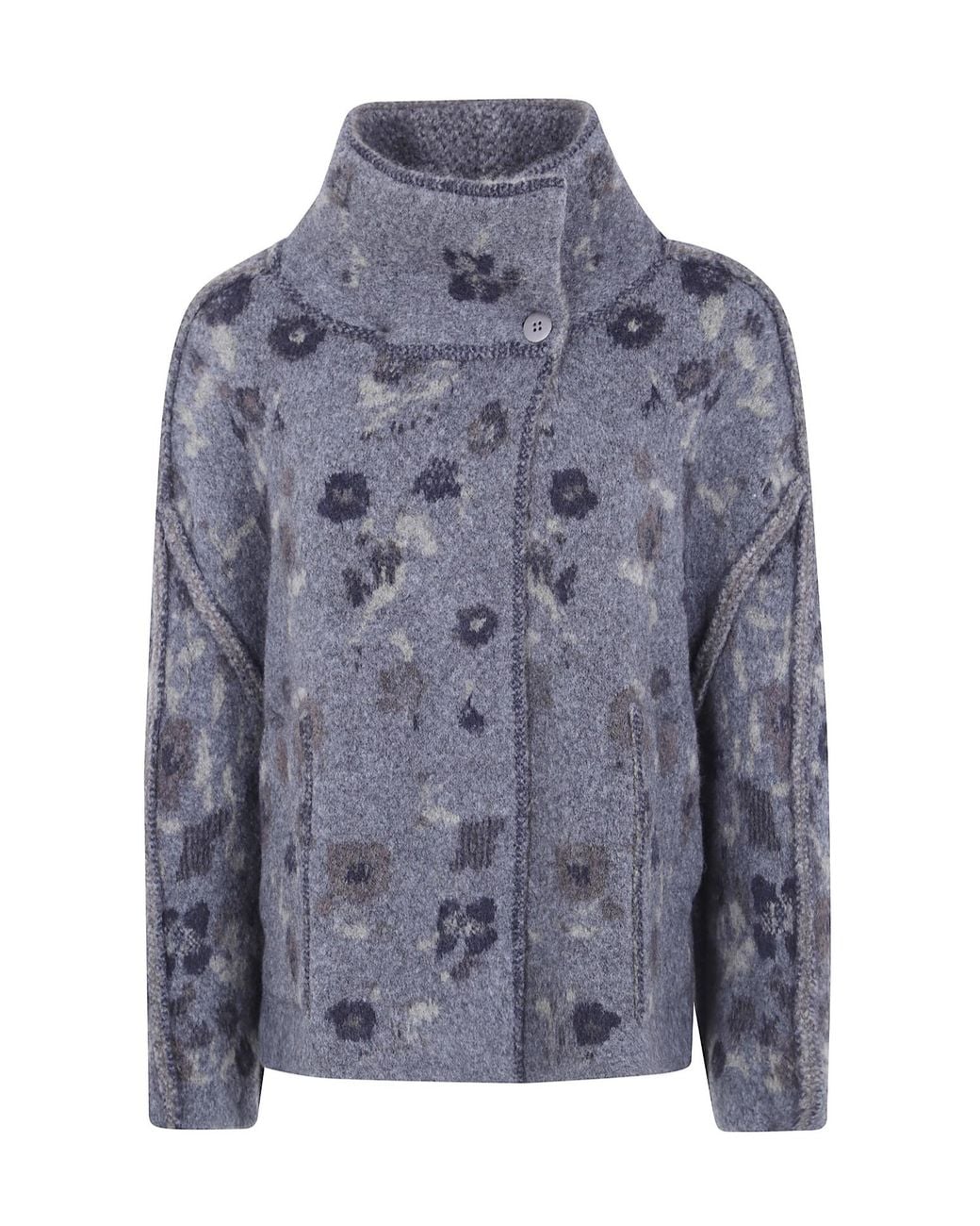Boboutic Gray 'Re-Collecta' Reversible Jacket
