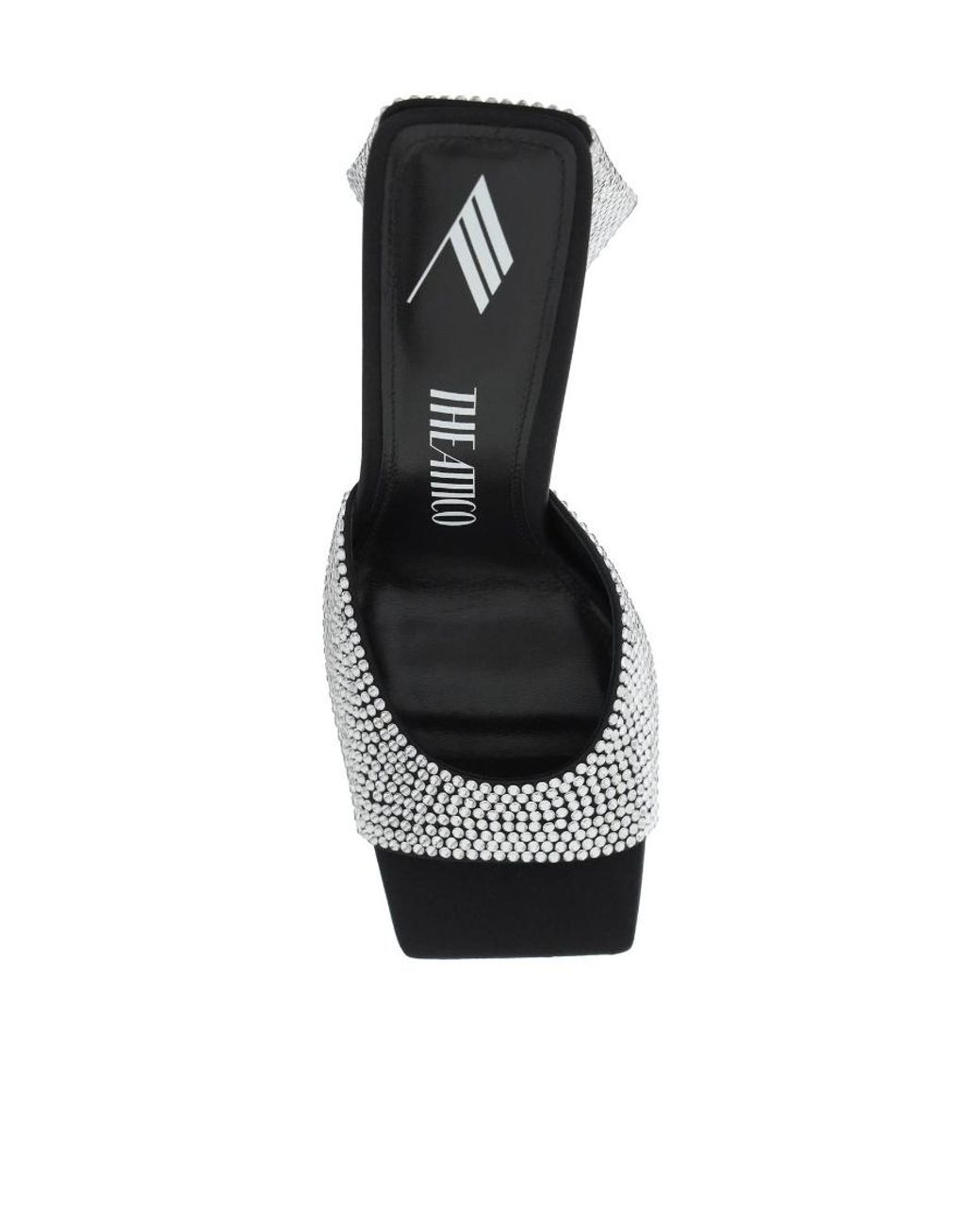 The Attico Multicolor The Devon Embellished Slip-On Mules