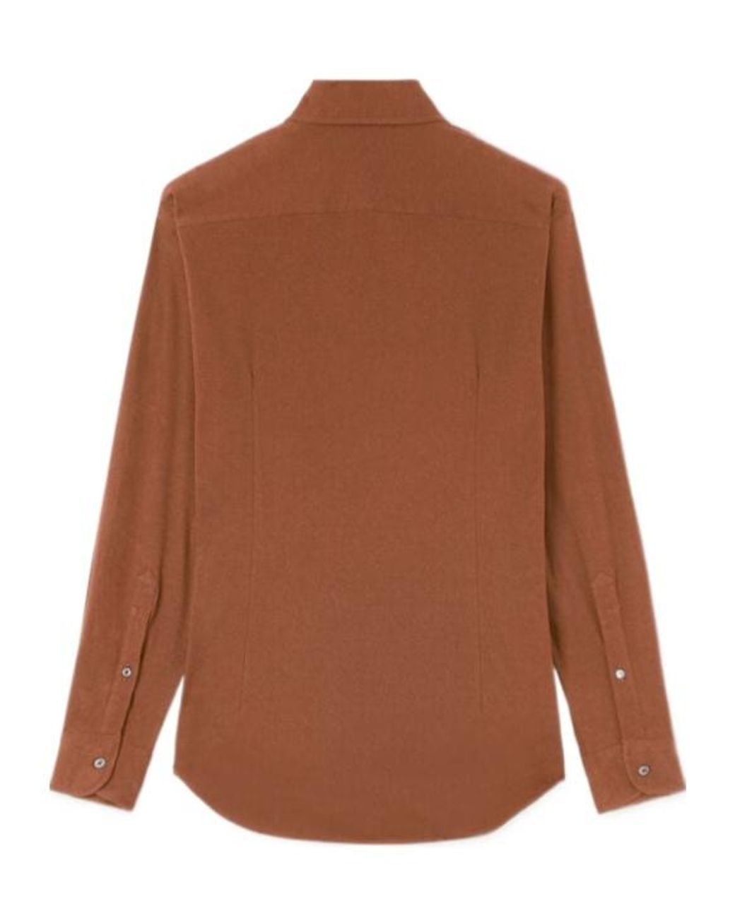Loro Piana Brown Andrew Shirt for men