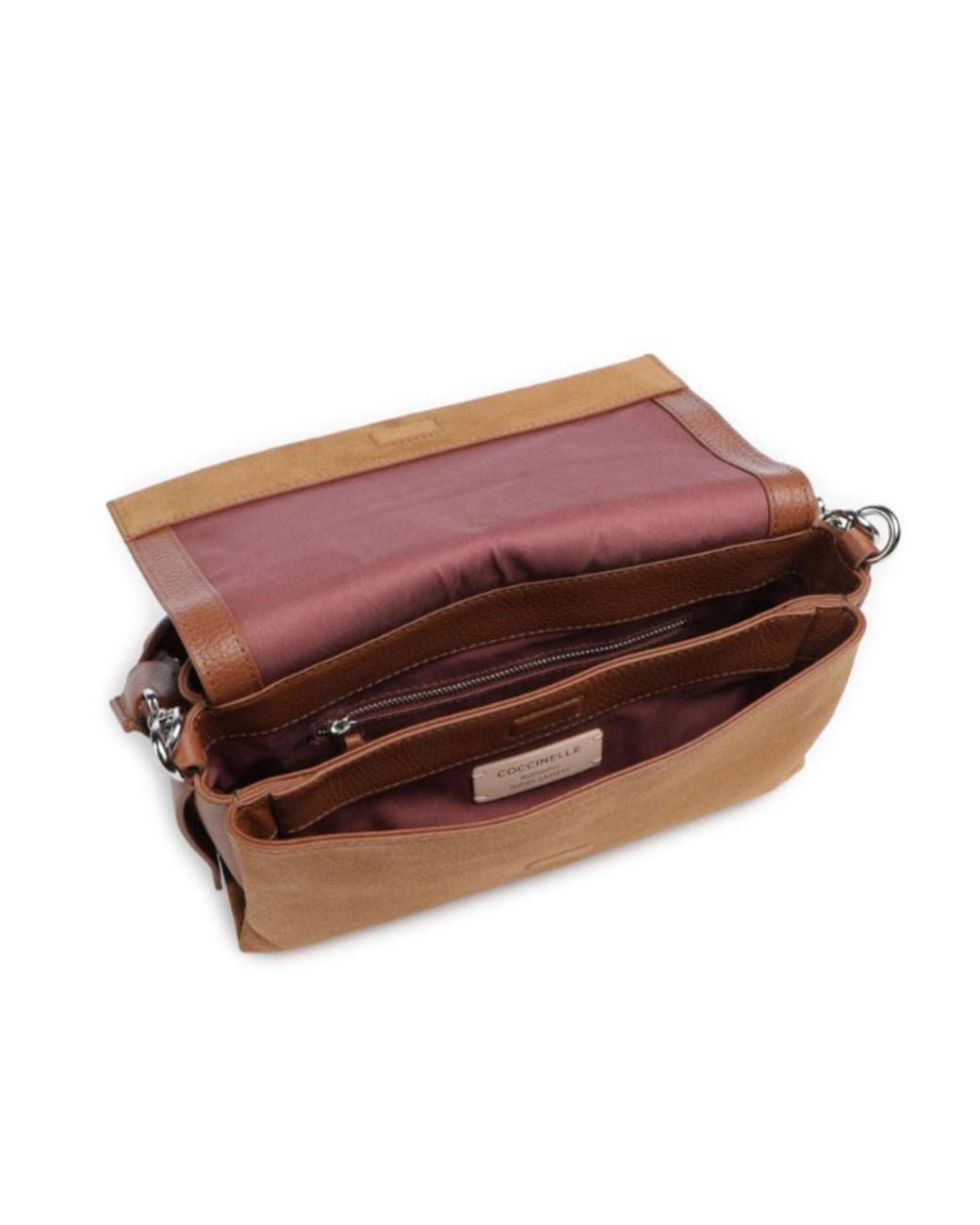Coccinelle Brown Boheme Small Shoulder Bag