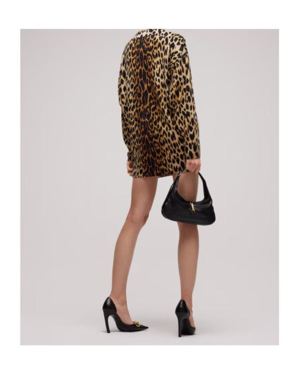 Gucci Multicolor Printed Knit Cashmere Dress