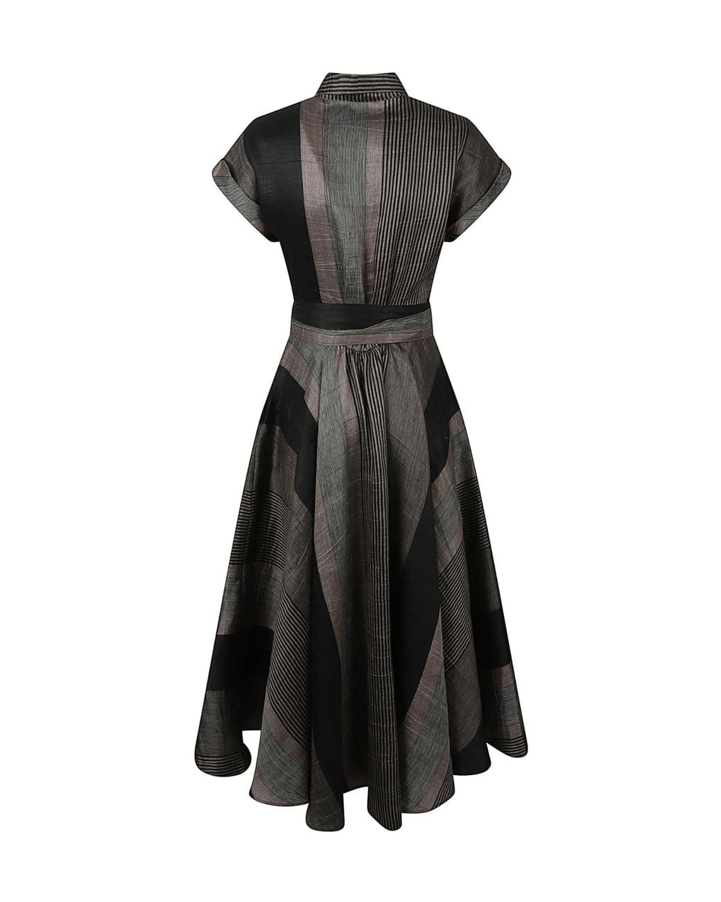 Sara Roka Black Danielle Shirt Dress