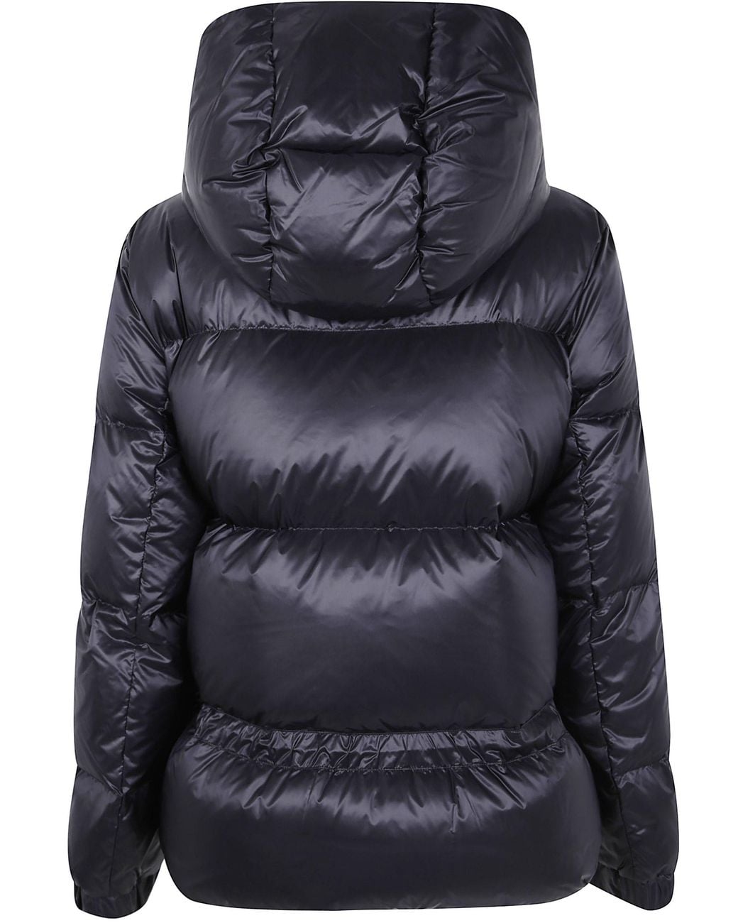 Sacai Black Hooded Puffer Jacket