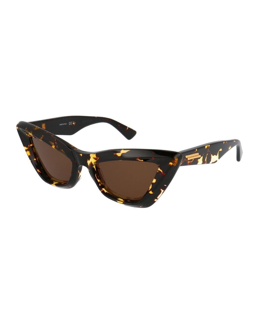Bottega Veneta Multicolor Eyewear Cat-Eye Frame Sunglasses