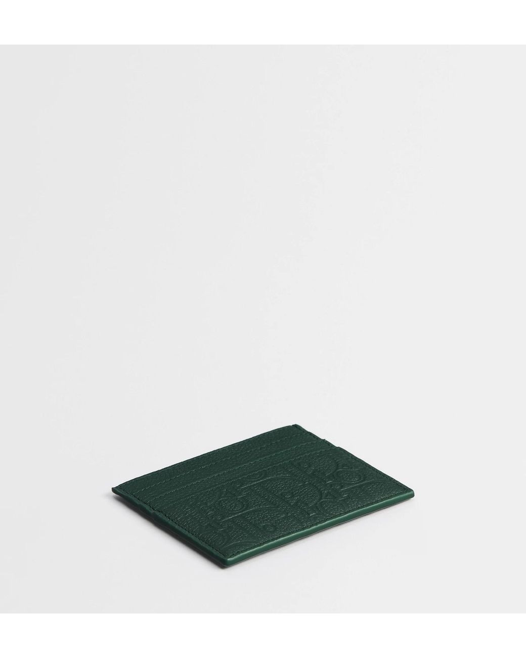 Dior Green Card Holder for men