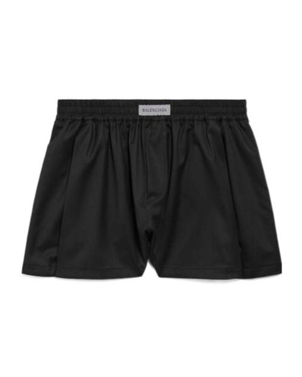 Balenciaga Black A-Line Boxer Shorts
