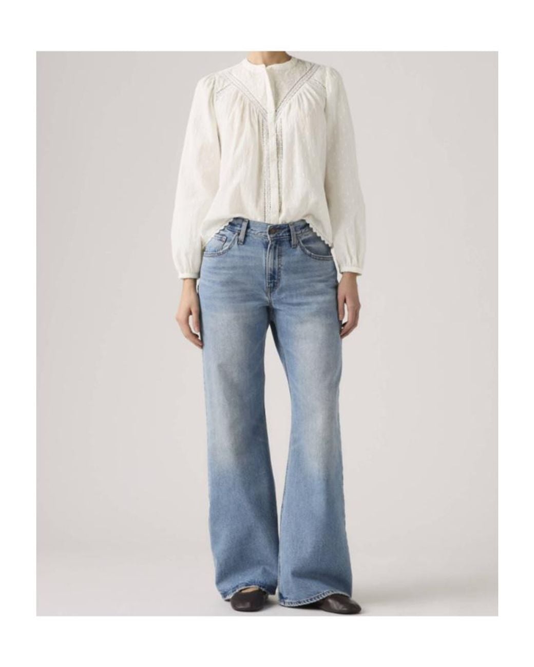 Levi's Blue Loose Boot Jeans
