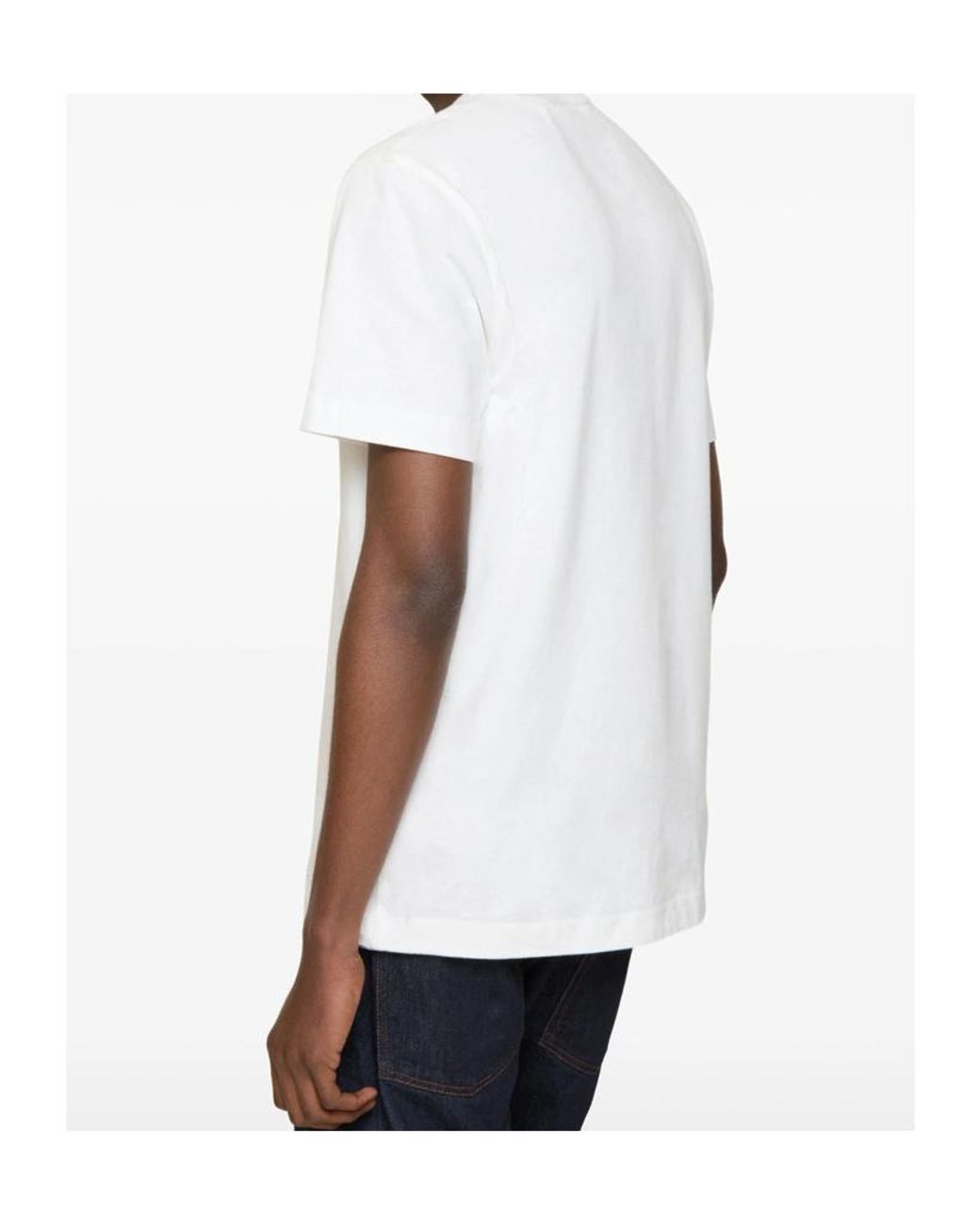 Burberry White T-Shirts & Vests for men